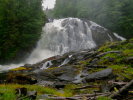 Waterfall in Great Bear Rainforest
