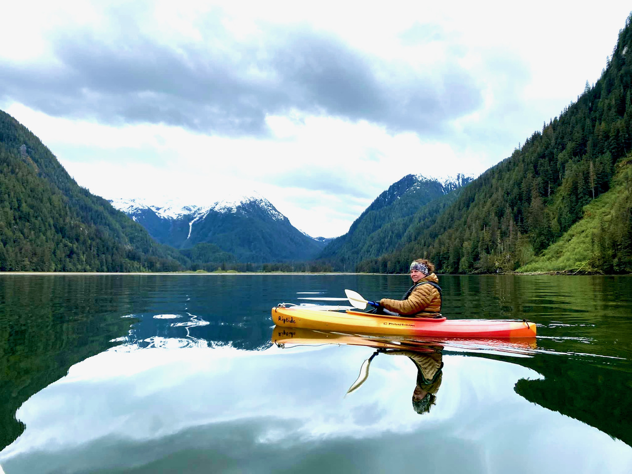 Solo Kayaker