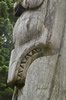 Closeup of Mortuary Pole