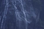 Water falling over 1000s of feet of polished granite