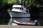 Great Bear II at anchor