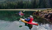 Paddling in Burnaby Narrows 