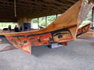Fine lines on a Haida canoe ~ Photo Credit: R.Watkiss