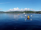 Paddling at the edge of the Great Bear Rainforest