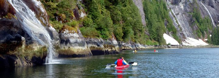 Kayaking in the Great Bear Rainforest